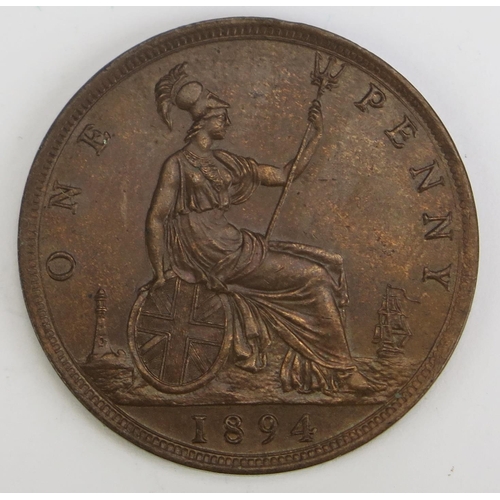 278 - A Victoria 1894 Bronze Penny