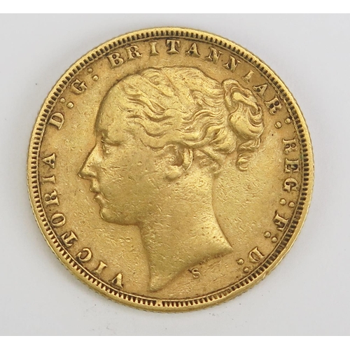 286 - A Victoria Gold Sovereign 1874 Sydney Mint