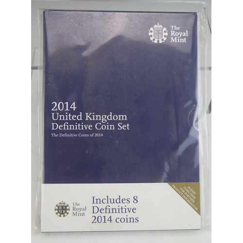 78 - A Royal Mint 2014 United Kingdom Definitive Coin Set