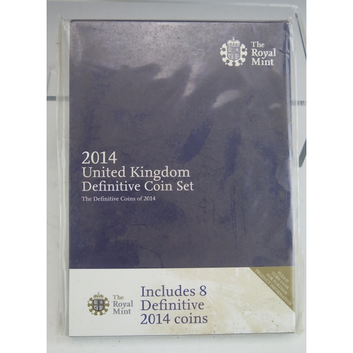 79 - A Royal Mint 2014 United Kingdom Definitive Coin Set