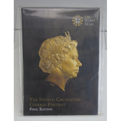 80 - A Royal Mint 2015 United Kingdom The Fourth Circulating Coinage Portrait Final Edition Coin Set