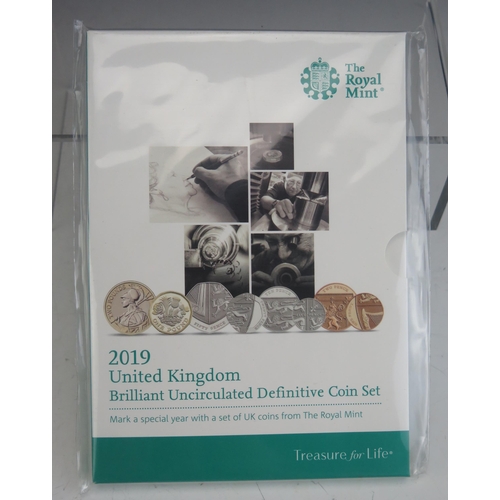 84 - A Royal Mint 2019 United Kingdom Definitive Coin Set