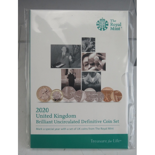 85 - A Royal Mint 2020 United Kingdom Definitive Coin Set