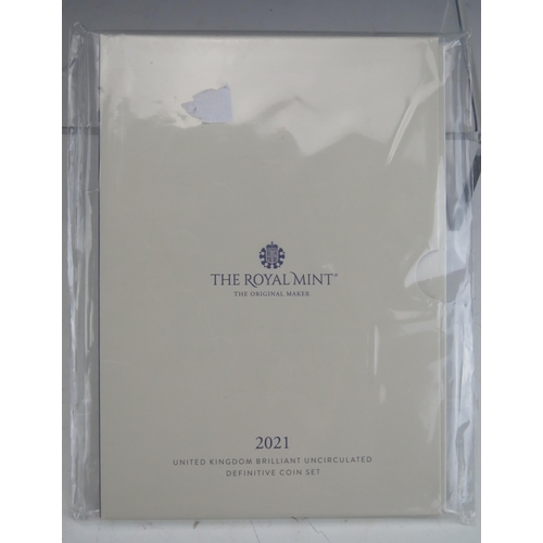 86 - A Royal Mint 2021 United Kingdom Definitive Coin Set