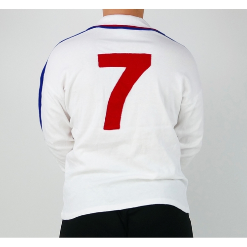 108 - A 1974 period Admiral  English Intermediate shirt, bears the Number 7 to the back.
*SOLD WITH A LETT... 