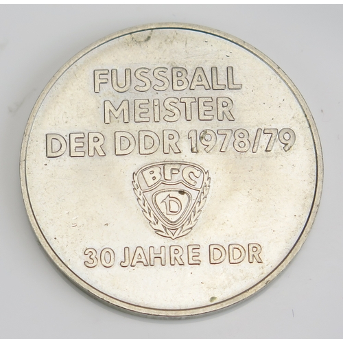 17A - An East Geman league winners medal 1978/79 season.
*SOLD WITH A LETTER OF CONFIRMATION STATING THE A... 