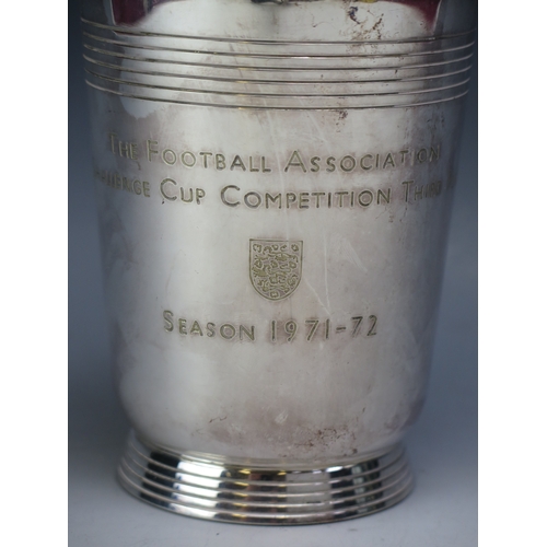 4 - Football Association, an E.P.N.S. commemorative mug, inscribed “The Football Association Challenge C... 