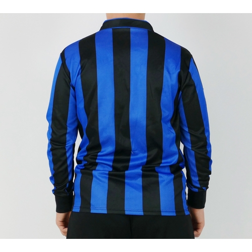 61 - An Inter Milan 1989-90 home shirt un-numbered.
*SOLD WITH A LETTER OF CONFIRMATION STATING THE ABOVE... 