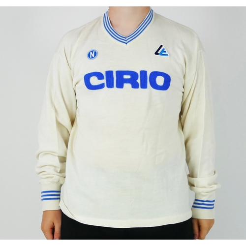 65 - A Napoli Football  Club 1984-85 season away shirt, bears the No. 6 for Moreno Ferrario. 
Believed to... 