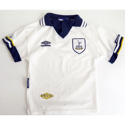 69 - A Tottenham Hotspur child’s shirt, signed by Osvaldo Ardiles and others.
*SOLD WITH A LETTER OF CONF... 