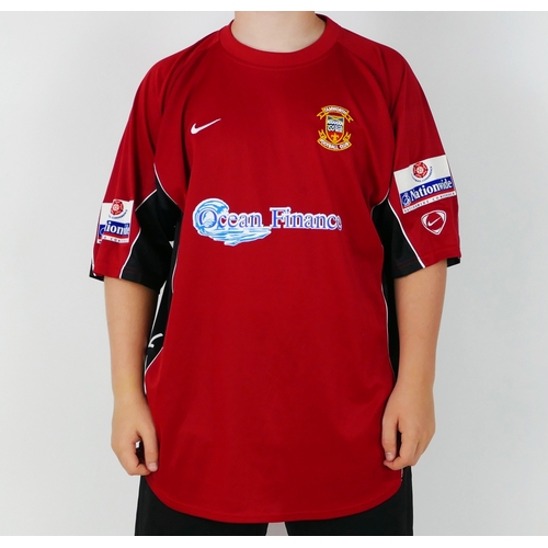 71 - *WITHDRAWN* A Tamworth Football Club shirt bears the No. 20 for Francis, believed to be for Trevor’s... 