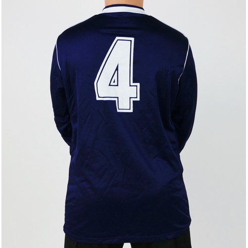 84 - A Scottish Football Association home shirt 1985, by Umbro, for No. 4, Robert Aitken. Final score Sco... 