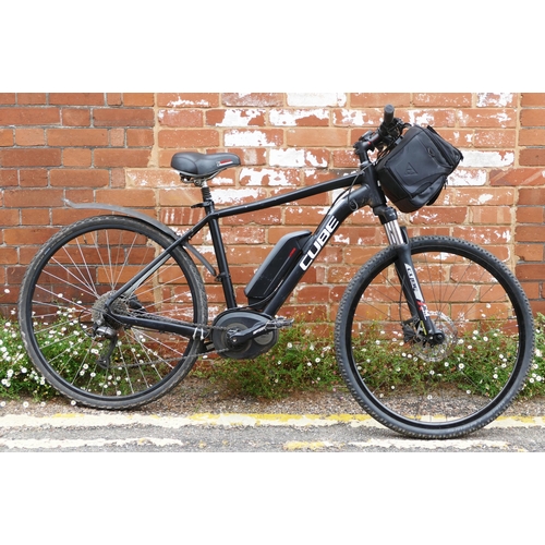 2086 - Cube Hybrid Electric Bike Bicycle with Bosch Active Line System and Bosch Power Pack 400, 20