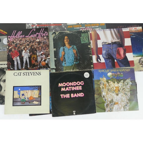 2089 - A Selection of LP Records including The Beatles White Album top opening cover, early pressing, John ... 