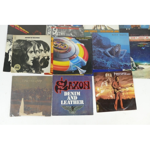 2089 - A Selection of LP Records including The Beatles White Album top opening cover, early pressing, John ... 