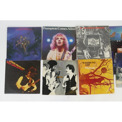 2089 - A Selection of LP Records including The Beatles White Album top opening cover, early pressing, John ... 