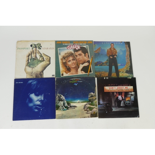 2089 - A Selection of LP Records including The Beatles White Album top opening cover, early pressing, John ... 