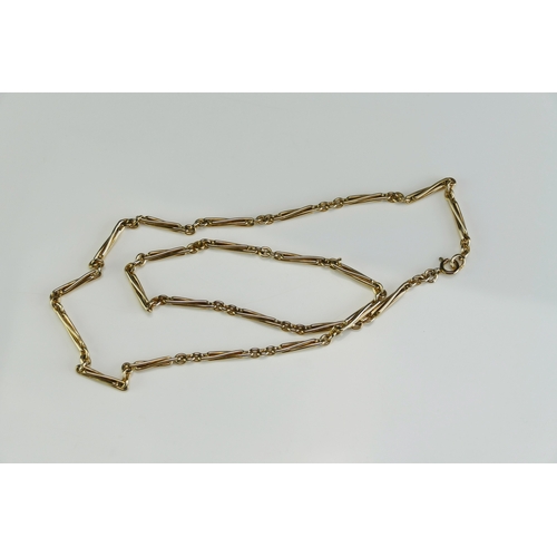 22 - A 9ct Gold Fancy Link Chain, 23.25