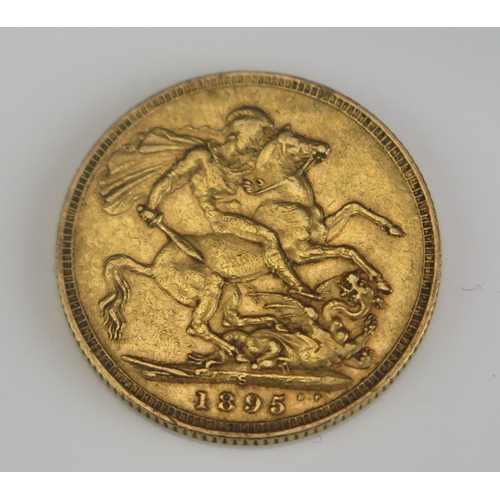 486 - A Victoria 1895 Sydney Mint Gold Sovereign