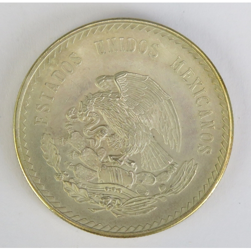 497 - A Mexican 5 peso coin 1948, 30gms.