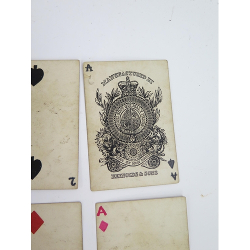 1747 - A set of 19th century playing cards by Reynolds & Sons. complete.