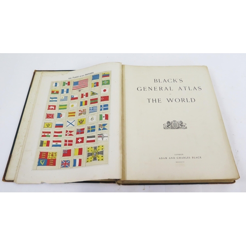 1800 - Blacks General Atlas of the World, published Adam and Charles Black, London 1897, containing 81 colo... 