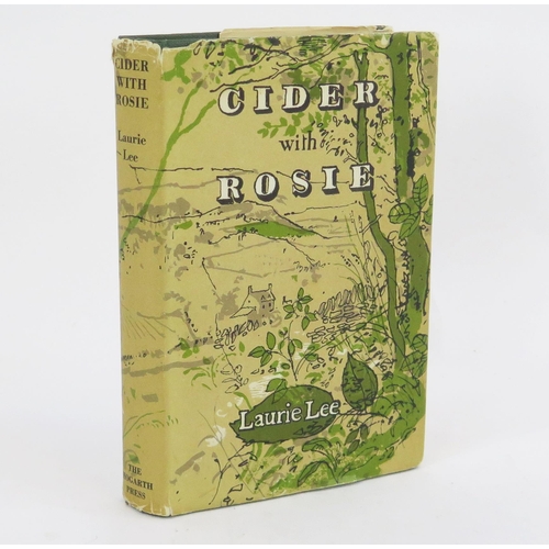 1801A - LEE (Laurie).  Cider With Rosie. Frontis & illus. by John Ward. Orig. green cloth with dust wrapper,... 