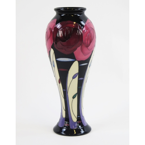 1856 - A Moorcroft pottery Bellahouston vase, designed by Emma Bossons. Height 28cm