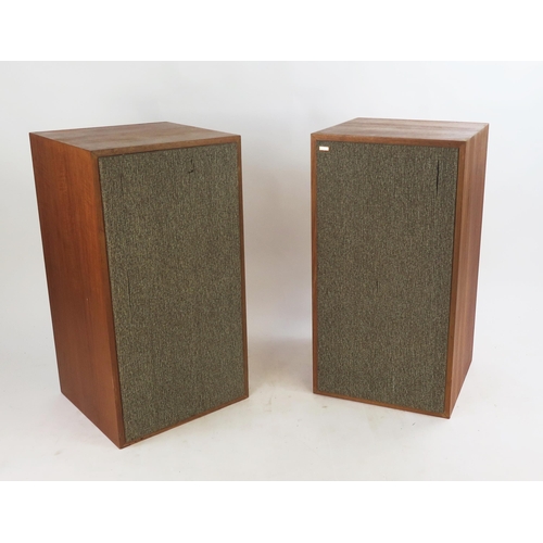 2068 - Pair of Large KEF Floor Standing Speakers with bases