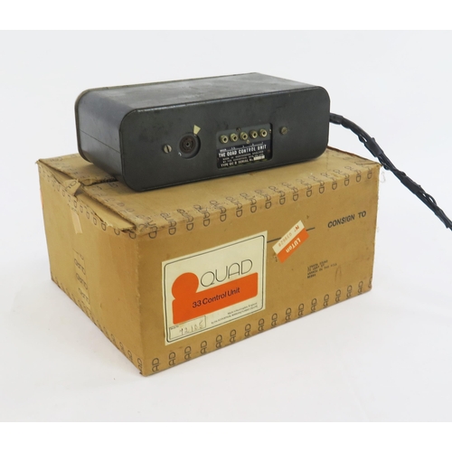 2081 - Quad Acoustical The Quad Control Unit, Type QC II, serial no. 4529 - with incorrect box