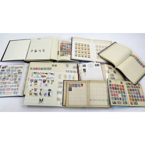 338 - A Collection of World Stamps including Commonwealth unmounted mint and blocks of stamps