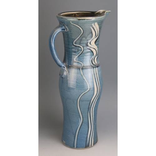 1038 - A Large Michael Casson Stoneware Jug, 44cm, impressed mark