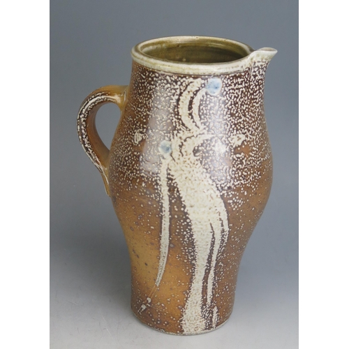 1213 - A Michael Casson (1925-2003) Studio Pottery Stoneware Jug, 24cm impressed marks