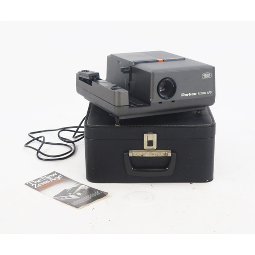 1417A - Zeiss Ikon Perkeo R 2500 AFS Projector with 1:2.8/85 lens, manual and cased