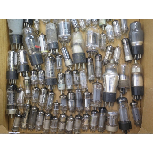 1462 - Collection of Radio & TV Tube Valves including brands; Mullard, Mazda, Marconi, AWV (Australian), RC... 