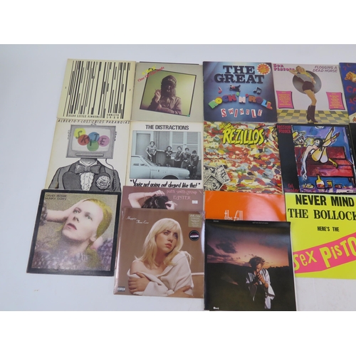 1480 - LP Records Vinyl Collection including Sex Pistols, David Bowie, sealed copy of Billie Eilish - Happi... 