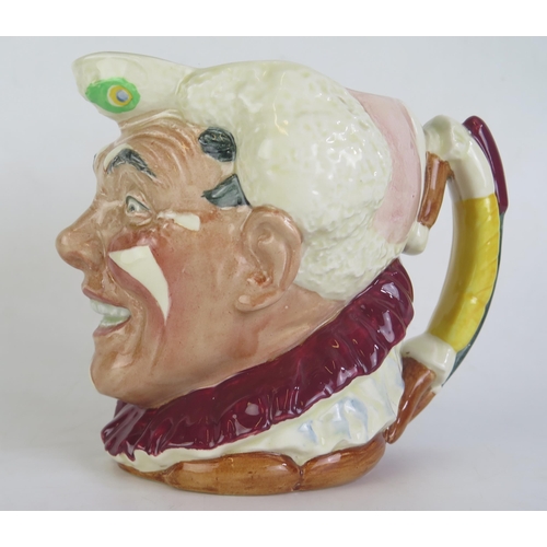 1644B - Royal Doulton The Clown with white hair, D6558