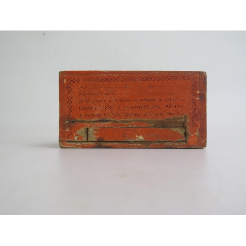 1717 - A Society for The Propagation of the Gospel in Foreign Parts Money Box