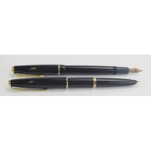 1751 - A Parker Duofold fountain pen, together with another Parker fountain pen, (2).