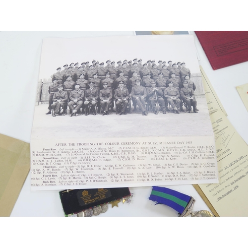 1827 - A Second World War M.B.E. group of nine to 4123291. WO1. W.H.Cobb. Cheshire R. includes M.B.E. 19329... 