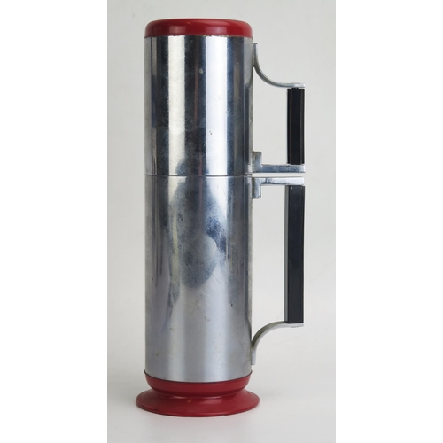 1834 - A Deco THERMOS Chrome Plated Flask, 28cm