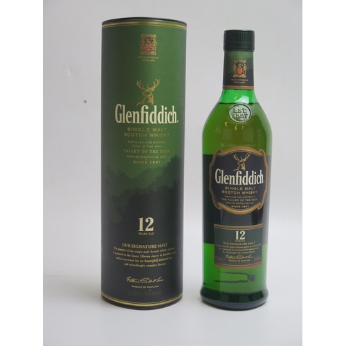 1835 - A Bottle of Glenfiddich 12 Year Old Scotch Whisky