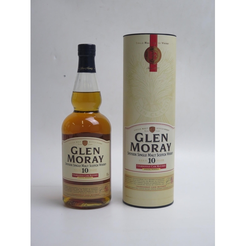 1836 - A Bottle of Glen Moray 10 Year Old Scotch Whisky