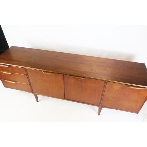 830 - A MacIntosh Teak Longboy Sideboard, 202(l)x77(h)x48.5(d)cm