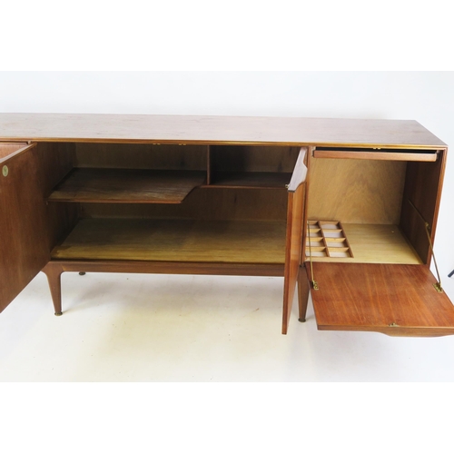 830 - A MacIntosh Teak Longboy Sideboard, 202(l)x77(h)x48.5(d)cm