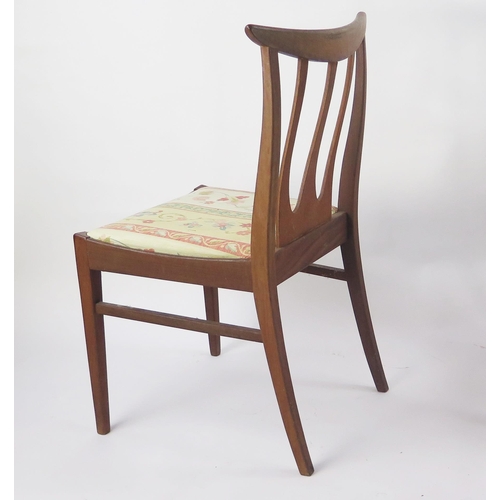 837 - A Set of Four G-Plan Brasilia Dining Chairs