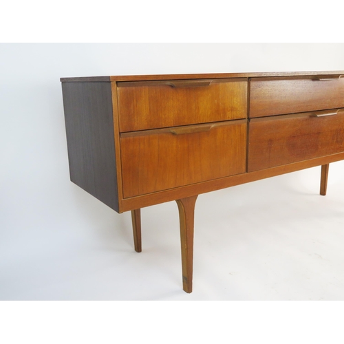 858 - A 1960's Austin Suite Teak Sideboard, 169(w)x70(h)x 41(d)cm