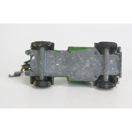 1318 - Kembo Crane/Breakdown Truck in green, 12cm - very good but probably overpainted