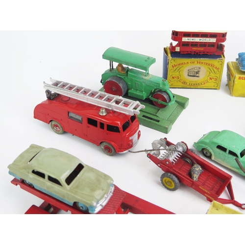 1319 - Collection of Mostly Dinky Toy Cars, Trucks including 33w Mechanical Horse, 172 Studebaker Land Crui... 