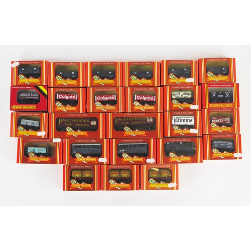 1334 - Hornby OO Gauge Rolling Stock Collection including x6 R240 GWR 7 Plank Wagons, x2 R733 Palethorpes, ... 